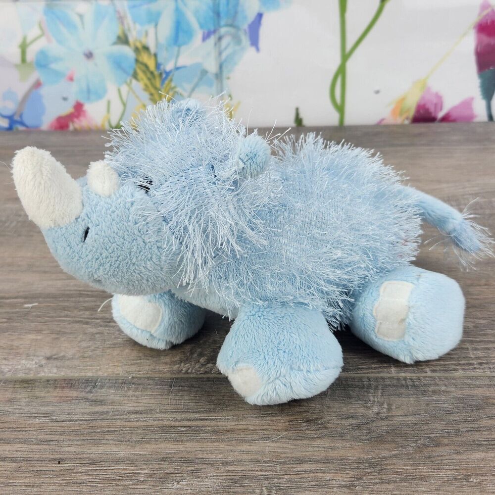 Ganz Webkinz Rhino Plush 8" HM196 Stuffed Animal Toy No Code